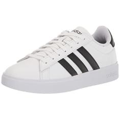 Imagem de adidas Grand Court 2.0 masculino, Branco/Preto/Branco, 42
