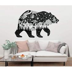 Imagem de Adesivo Decorativo Urso natureza tamanho 50cmx80cm
