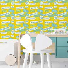 Imagem de Papel de Parede Adesivo Bate Papo N03116 Rolo de 0,58x3,00