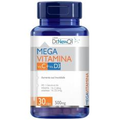 Imagem de Vitamina C E Vitamina D3 30 Cápsulas 500mg - Dr New Qi - A Upnutri 