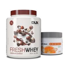 Imagem de FRESHWHEY™ 450G + VITAMINA C SABOR LARANJA Açaí-Unissex