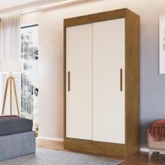 Imagem de Guarda Roupa Solteiro 2 Portas de Correr 2 Gavetas Lyon - Móveis Dorip