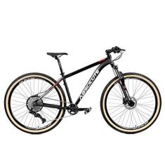 Imagem de Bicicleta Absolute Nero 4 Aro 29 27V Freio a Disco Cubo K7,21,Preto Vermelho