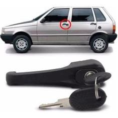 Imagem de Maçaneta Externa Porta Dianteira Uno Mille 4p Prêmio Elba Fiorino Chave