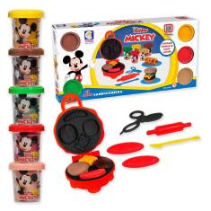 Imagem de Brinquedo Sanduicheira Cojunto Massinha Modelar Mickey Mouse