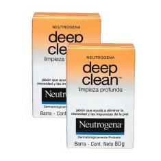 Imagem de Kit 2 Sabonetes Facial Neutrogena Deep Clean 80g