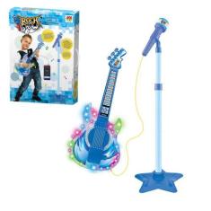 Imagem de Guitarra Com Microfone E Pedestal Infantil Rock Show Dm Toys Dmt5894 A