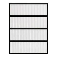 Imagem de Janela De Alumínio Preto Vitro Basculante Hale Esquadrias - 1.00 (L) X