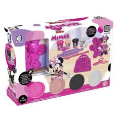 Imagem de Brinquedo Kit De Massinhas Minnie Acessórios Disney Cotiplás