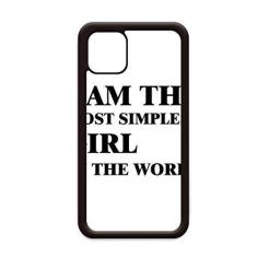 Imagem de Capa I Am The Simplest Girl para iPhone 11 Pro Max para Apple Mobile Case Shell