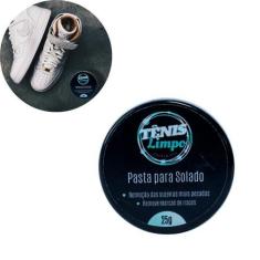 Imagem de Pasta P/ Limpar Solado Sapato Tenis Limpo Removedor Manchas - Tênis Li