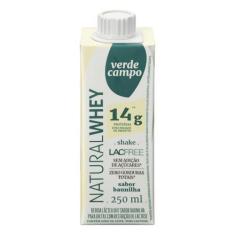 Imagem de Bebida Láctea Verde Campo Naturalwhey 14 Baunilha Zero Lactose 250ml