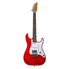 Imagem de Guitarra Seizi Katana Musashi Plus Hss Rw Quilted Ruby Red