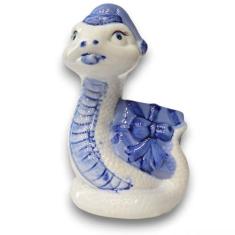 Imagem de Victoria Bella Estatueta de cerâmica Cofrinho Cofrinho 14 cm H Presente para Ano Novo e Feriados de Natal, símbolo de 2025