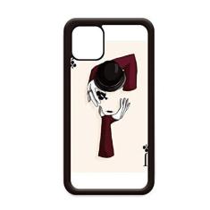 Imagem de Capa com padrão de cartas de baralho Spade J para iPhone 11 Pro Max para Apple Mobile Case