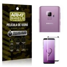 Imagem de Kit Película de Lente Anti Risco + Película de Vidro Samsung Galaxy S9 - Armyshield