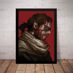Imagem de Quadro Metal Gear Game Arte Poster Moldurado