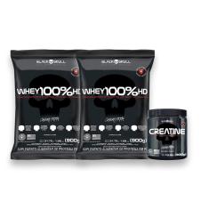 Imagem de COMBO BS - 2X 100% WHEY BLACK SKULL + 1X CREATINA 300G BLACK SKULL-Unissex