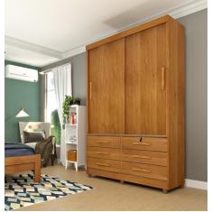 Imagem de Guarda Roupa Casal 2 Portas 6 Gavetas Chicago Tcil Móveis