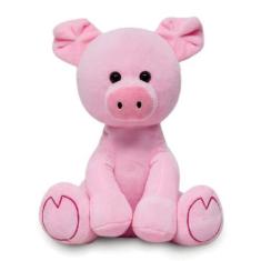 Imagem de Pelúcia Meu Porquinho Buba Baby Fofinho Rosa