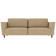 Imagem de Sofá 250cm Decorativo Sala de Estar Franz Linho Bege - Gran Belo