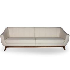 Imagem de Sofá 4 Lugares Para Sala De Estar Atenas 260 Cm Bege C-443