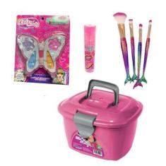 Imagem de KITS P/R CRIANÇAS 4 PINCEL SEREIA E BRILHO Maquiagem Infantil Fantasy 