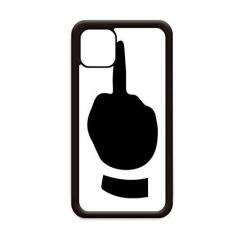 Imagem de Capa com desenho de gesto de dedo médio para iPhone 12 Pro Max para Apple Mini Mobile Case