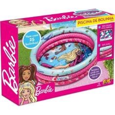 Imagem de Piscina De Bolinhas Da Barbie C/ 25 Bolinhas F00003 - Fun