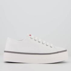 Imagem de Tênis Coca Cola Ella Plataforma Feminino Branco-Feminino