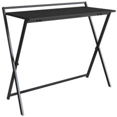 Imagem de Escrivaninha Dobravel Estilo Industrial P1022 Preto Grafite Pp