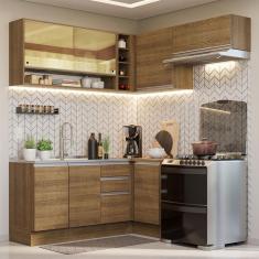 Imagem de Armário De Cozinha 349Cm Rustic Glamy 06 Rustic