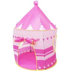 Imagem de Barraca Infantil Toca Dobrável Castelo Menina Cabana Tenda Divertida R