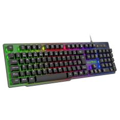 Imagem de Teclado Gamer Viper Pro Naja Semi Mecânico RGB Retroiluminado ABNT2 Preto