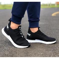 Imagem de Tênis Feminino Para Academia Caminhada Esporte Leve E Confortável Calçe Facil com Cadarço Prime-Feminino