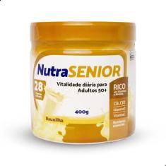 Imagem de Nutra Senior Adulto 50+ 28 vitaminas e minerais  Pote 400g - Nutraseni