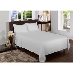 Imagem de Jogo Lençol Solteiro King 4 Peças 2,03X0,96X25Cm 180 Fios