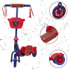 Imagem de Patinete Infantil Superman Mini Scooter Criança Resistente - Toys 2U