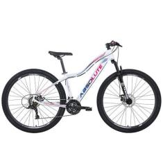 Imagem de Bicicleta Absolute Hera Aro 29 Quadro 15 Alumínio Branco/Pink/Azul 24V