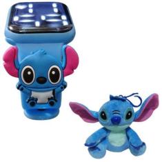 Imagem de Relógio Digital Inspirado Stitch+Pelucia Infantil_Azul - Smactudo