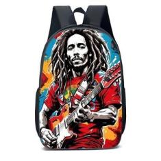 Imagem de MOCHILA ESCOLA INFANTIL JUVENIL ANIME HOMEM TOCANDO GUITARRA-Unissex