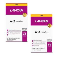 Imagem de Kit C2 Lavitan Mulher A-Z Suplemento Alimentar  Cimed