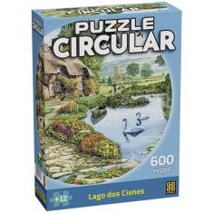 Imagem de Quebra-Cabeca - Puzzle Circular - Lagos dos Cisnes - 04379 GROW