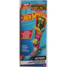 Imagem de Pista Hot Wheels Set De Acrobacia Lançamento Vertical Hdr82