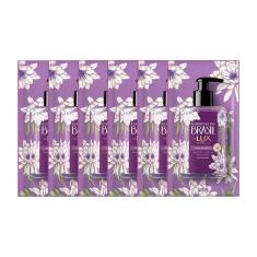 Imagem de Kit 6 Refis Sabonete Líquido Lux Essências Do Brasil Dama Da Noite 240Ml Cada