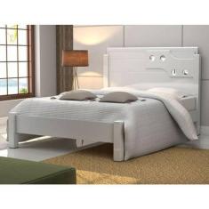Imagem de Cama De Casal Luíza 1,40 Branco - Vitamov 0260210