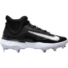 Imagem de NIKE Alpha Huarache Elite 4 Tênis masculino médio DJ6520-001, Preto/Branco-Azul Tint-pure Platinum, 38