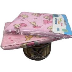 Imagem de Toalha de Banho Com Capuz Com Forro Fralda - Bercinho, Estampado
