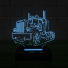 Imagem de Luminária Led 3D Caminhão Abajur 2