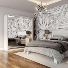 Imagem de Guarda-Roupa Casal Martina Gold 3 pt 4 gv Branco